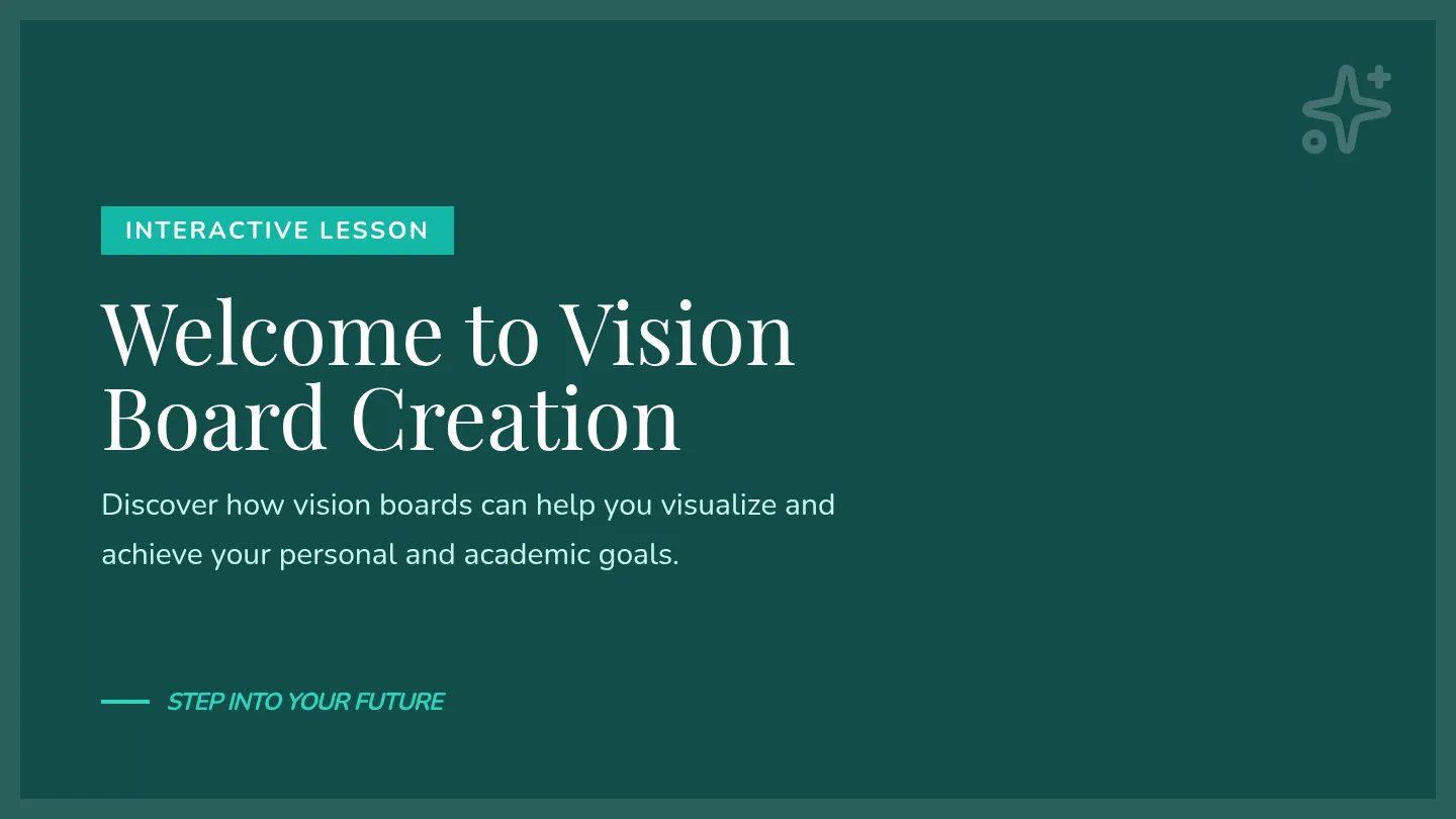 Vision Board Slide Deck