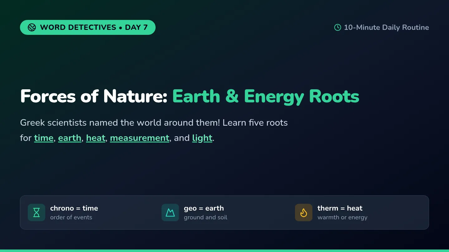 Earth Energy Slides