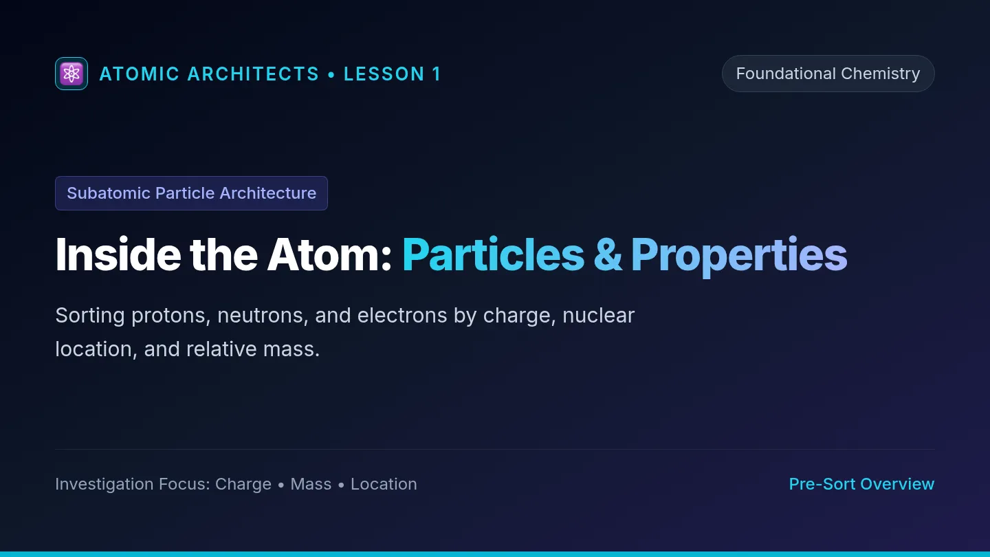 Particle Foundations Slides