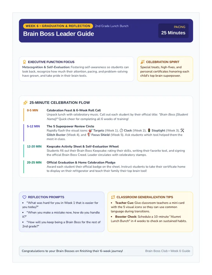 Brain Boss Leader Guide
