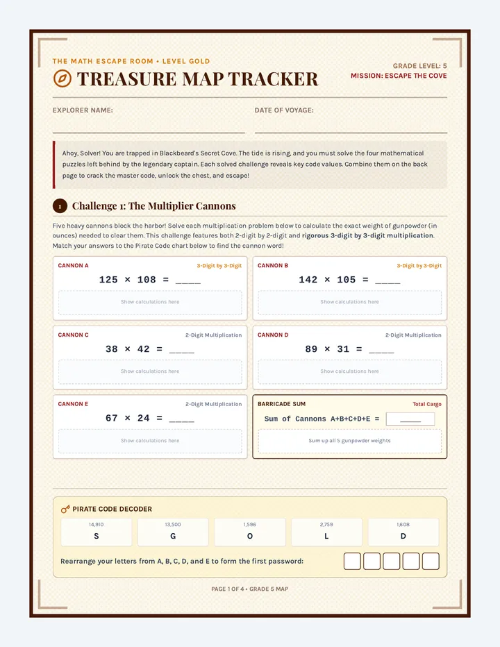 Grade 5 Tracker