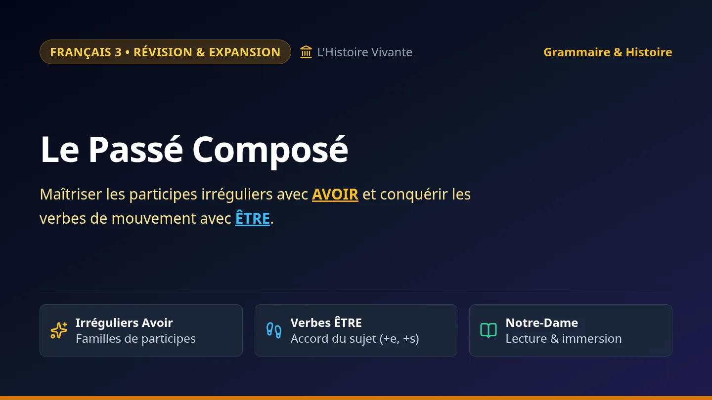Passé Composé Revival Slides