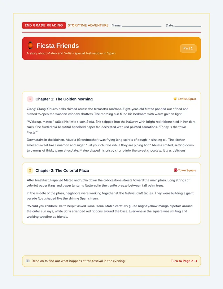 Fiesta Friends Story