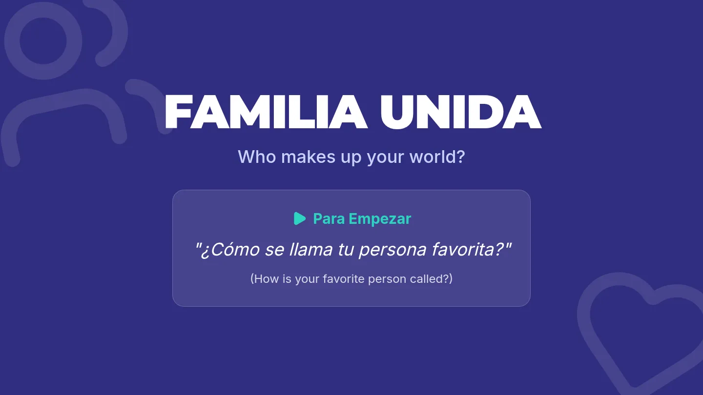 Familia Unida Slides