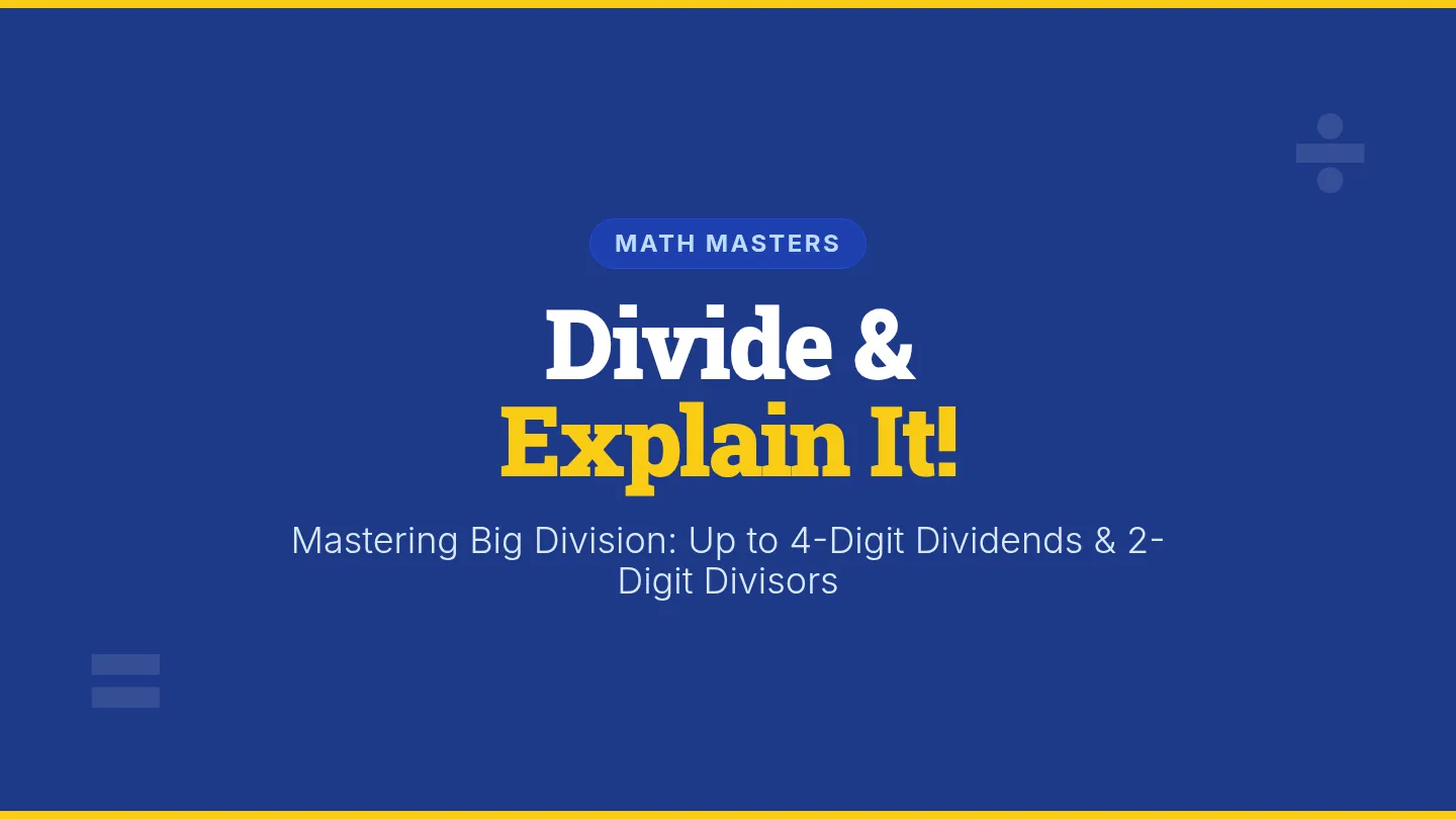 Divide Explain Slides