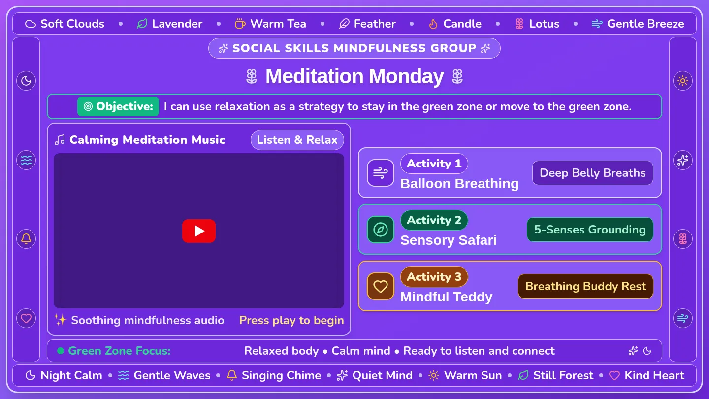 Meditation Monday Slides