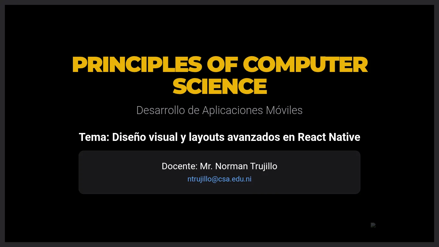React Native Final Slides