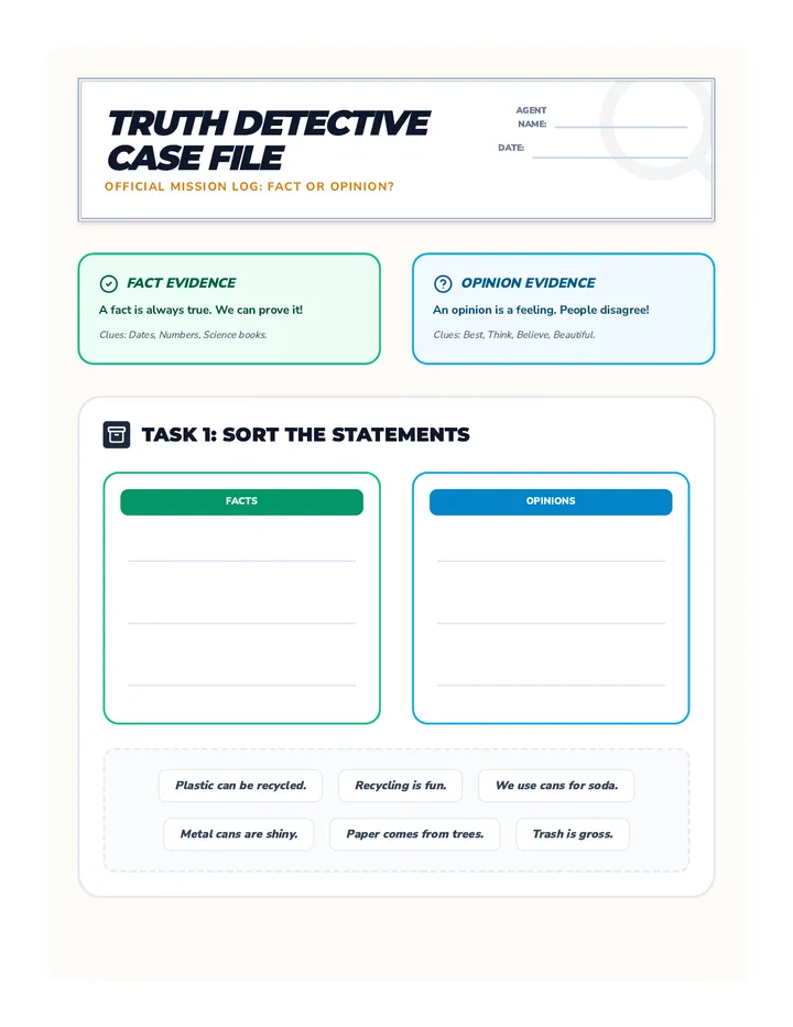 Fact Finder Case File
