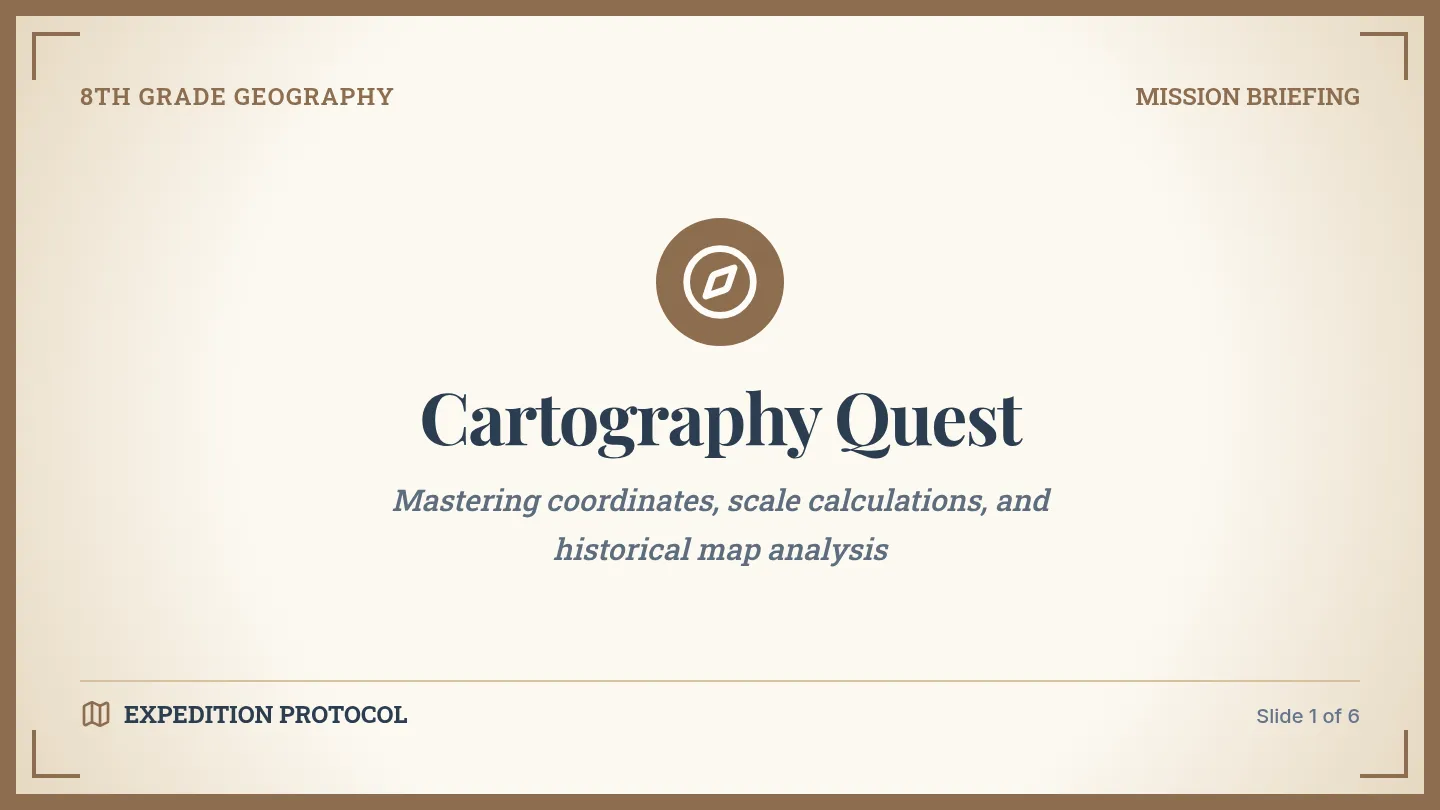 Cartography Quest Slides