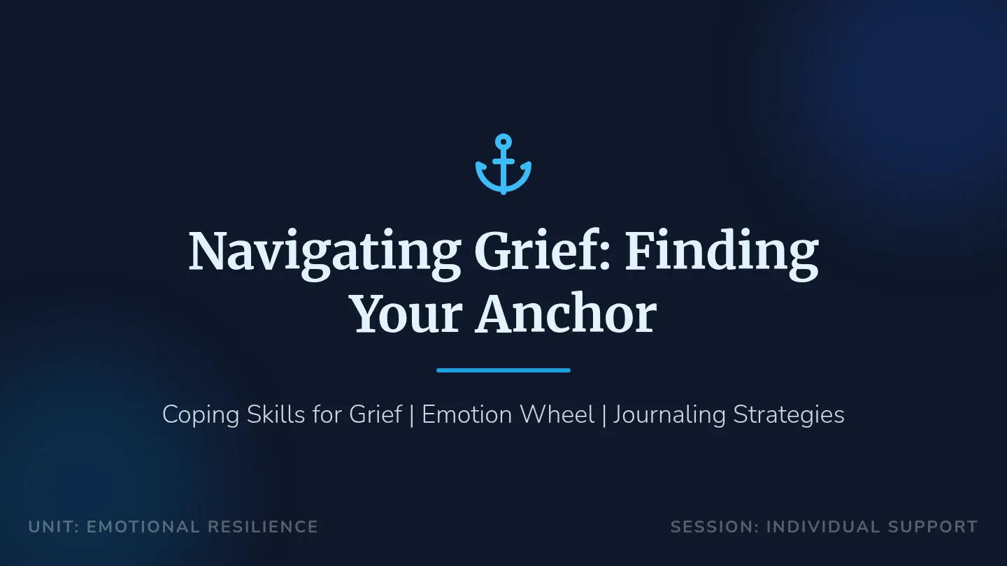 Anchor Slide Deck Presentation