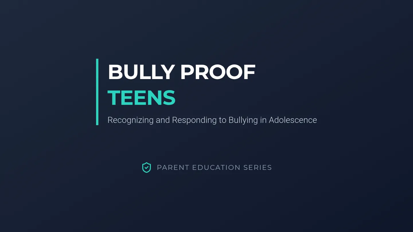 Bully Proof Presentation