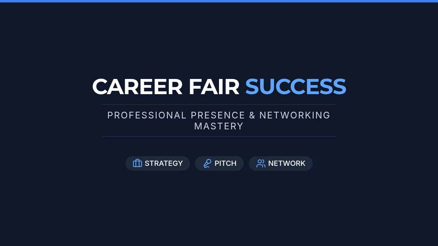 Career Blueprint Slides