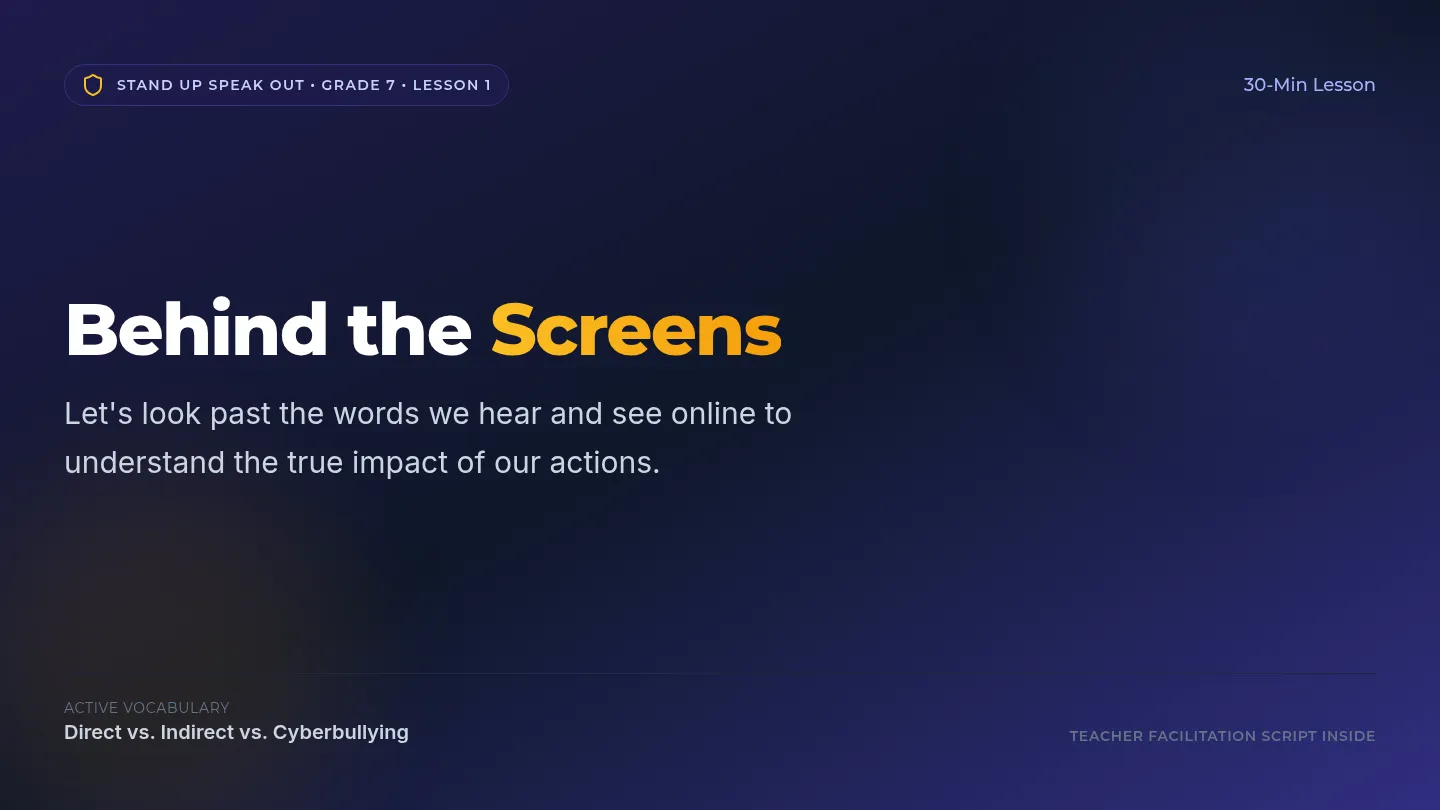 Behind Screens Slides