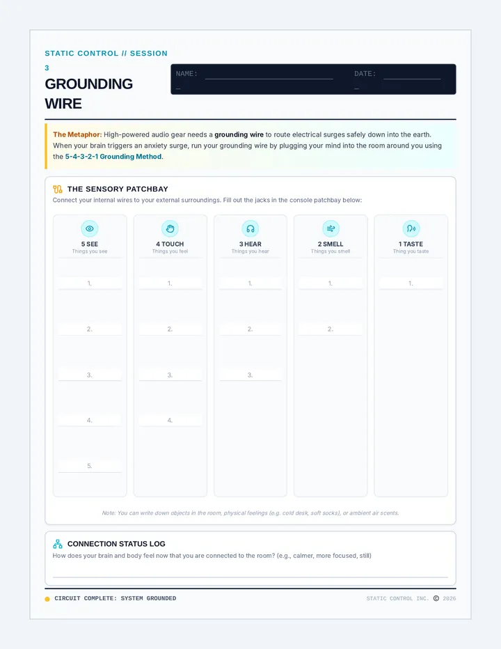 Grounding Wire Worksheet