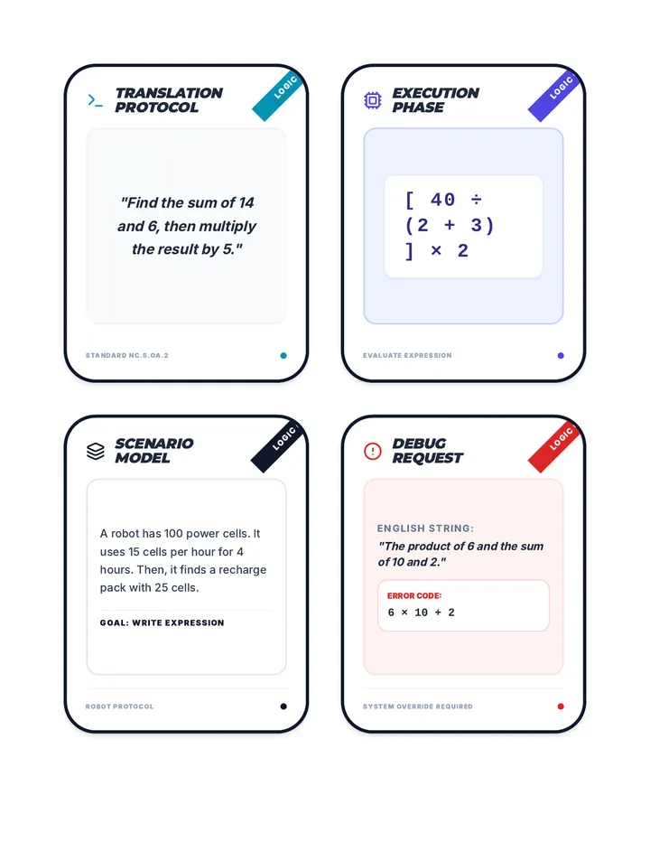 Logic Lab Task Cards
