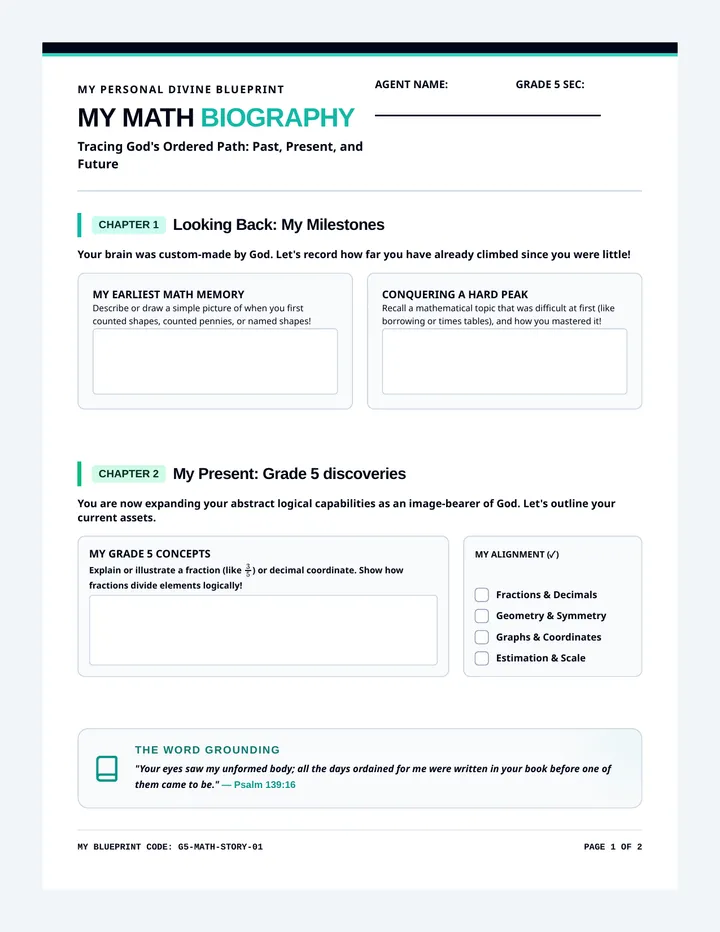 Math Biography Journal
