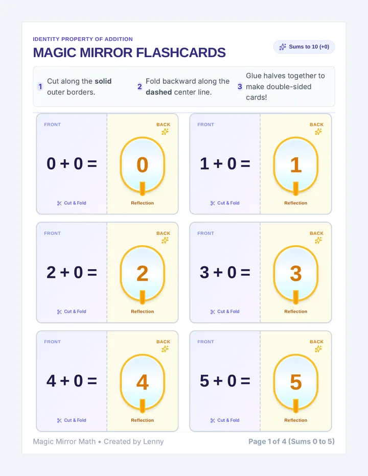 Magic Mirror Flashcards