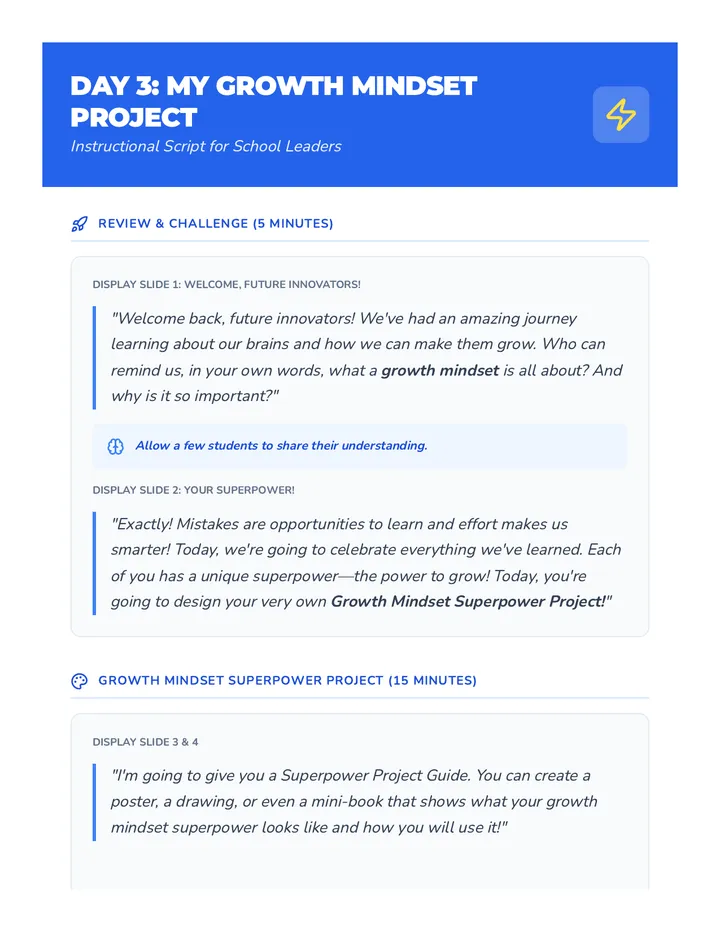 Day 3 Project Script