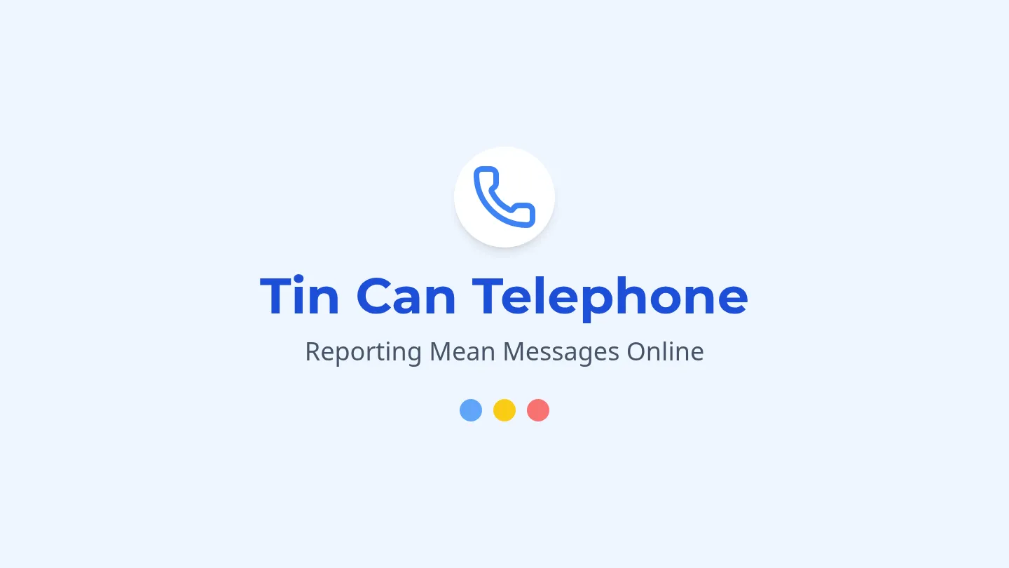 Tin Can Slides
