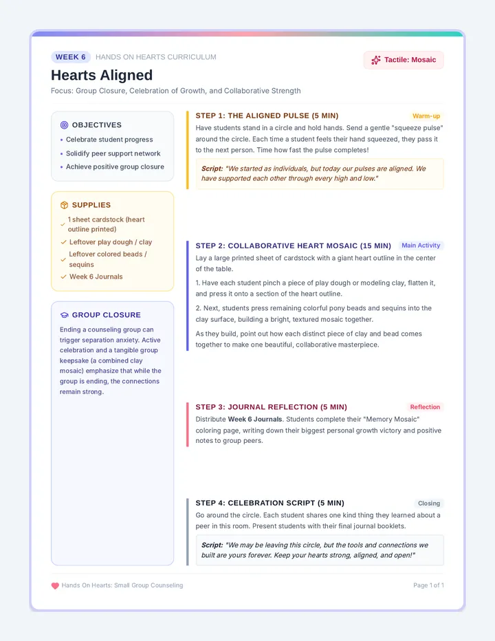Hearts Aligned Facilitator Guide