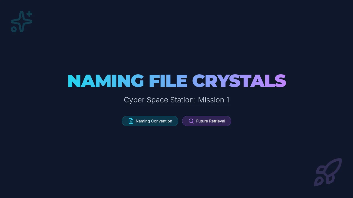 Crystal Naming Slides