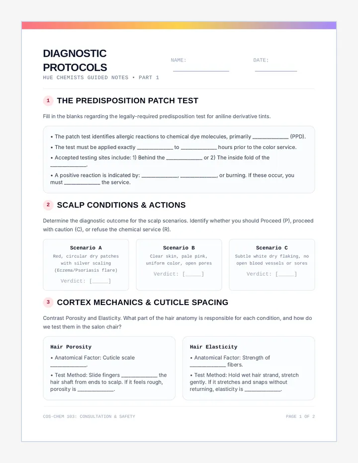 Client Chemistry Notes