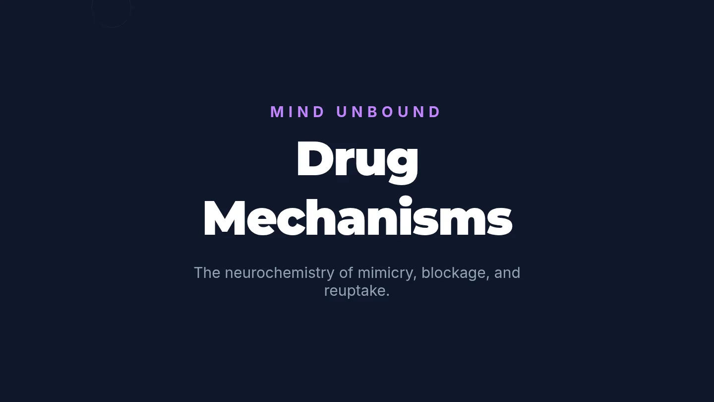 Drug Mechanisms Slides