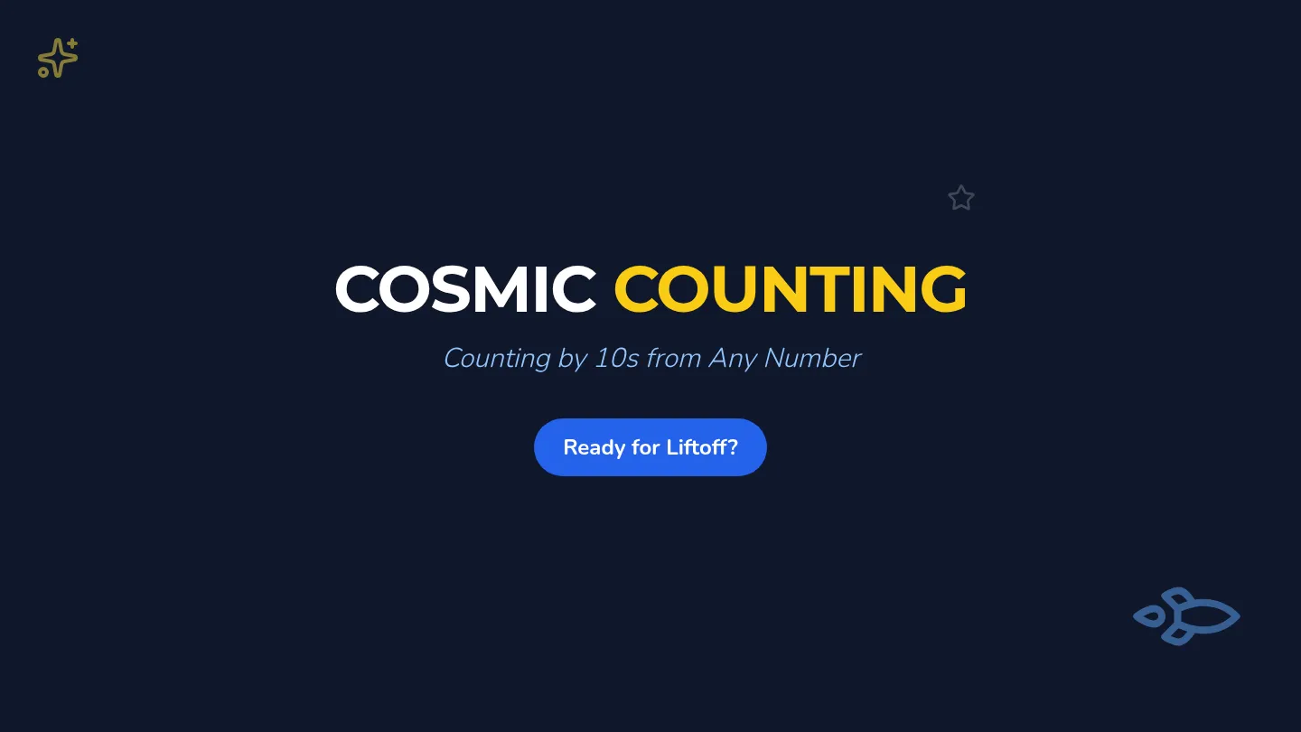 Cosmic Counting Slides