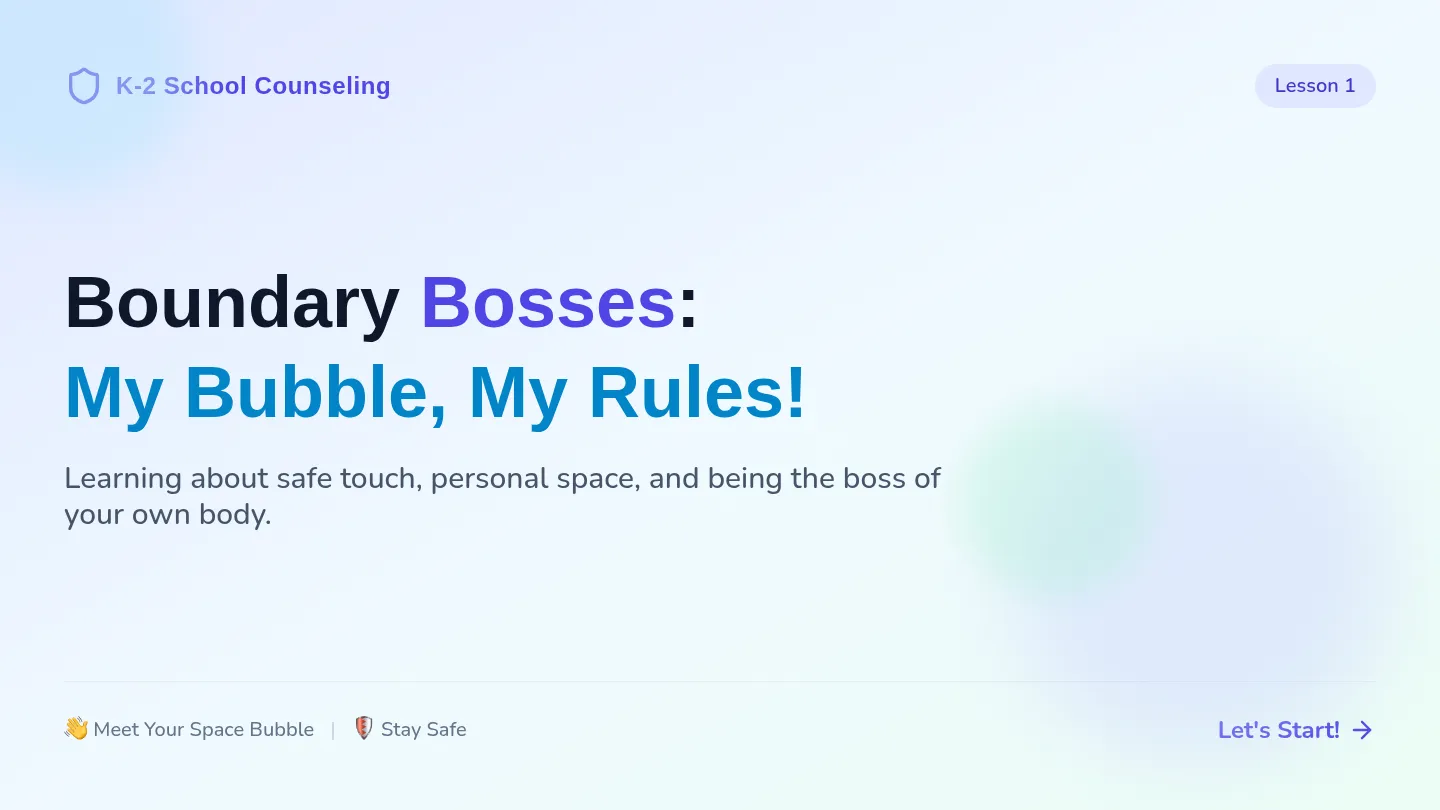 Boundary Bosses Slides