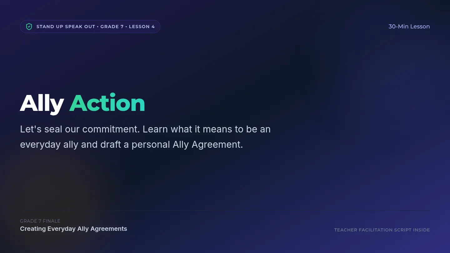 Ally Action Slides