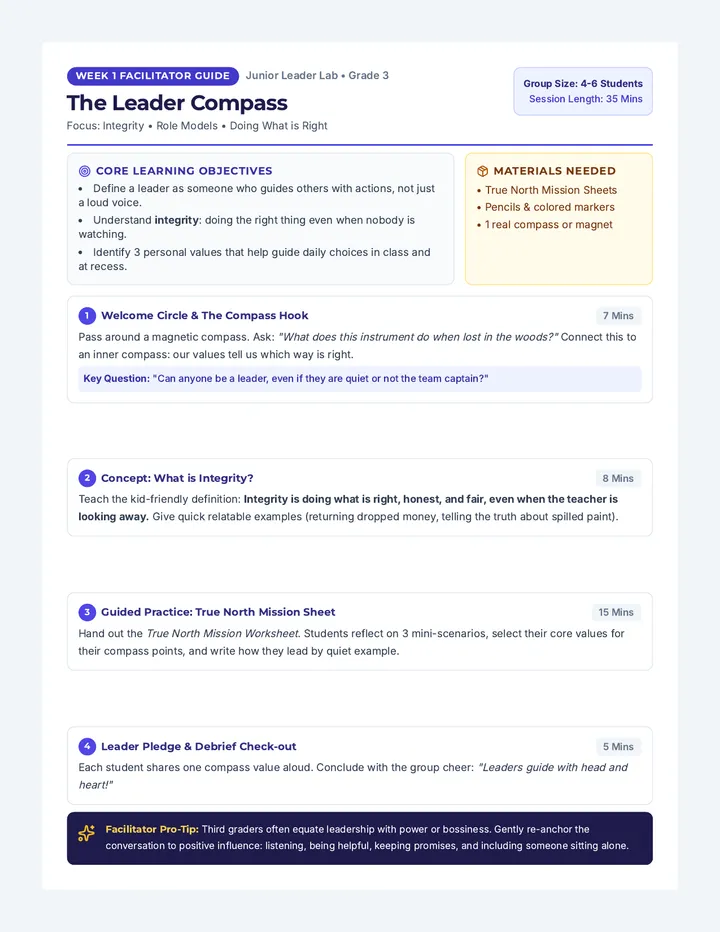 Leader Compass Facilitator Guide