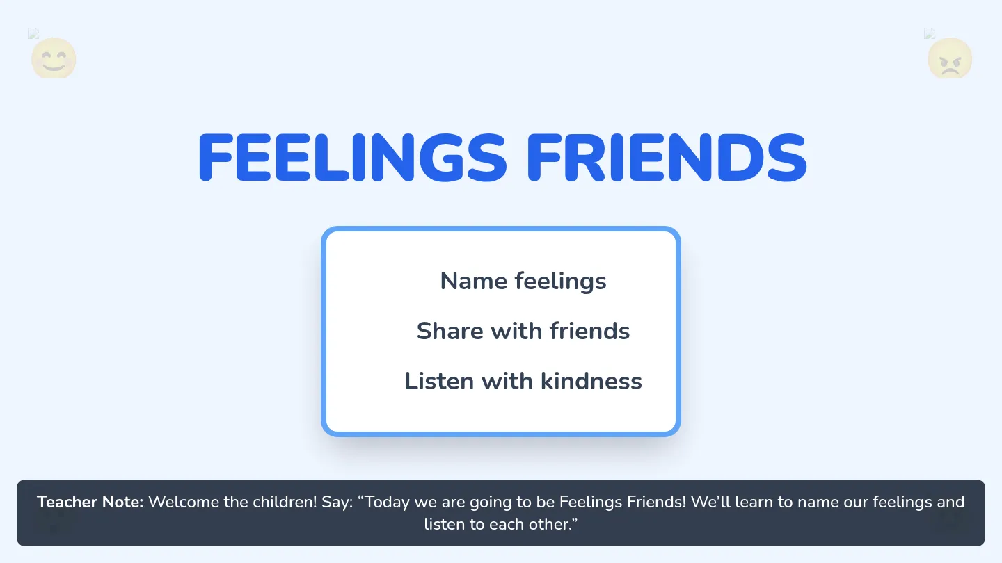 Feelings Friends • Lesson • Lenny.com