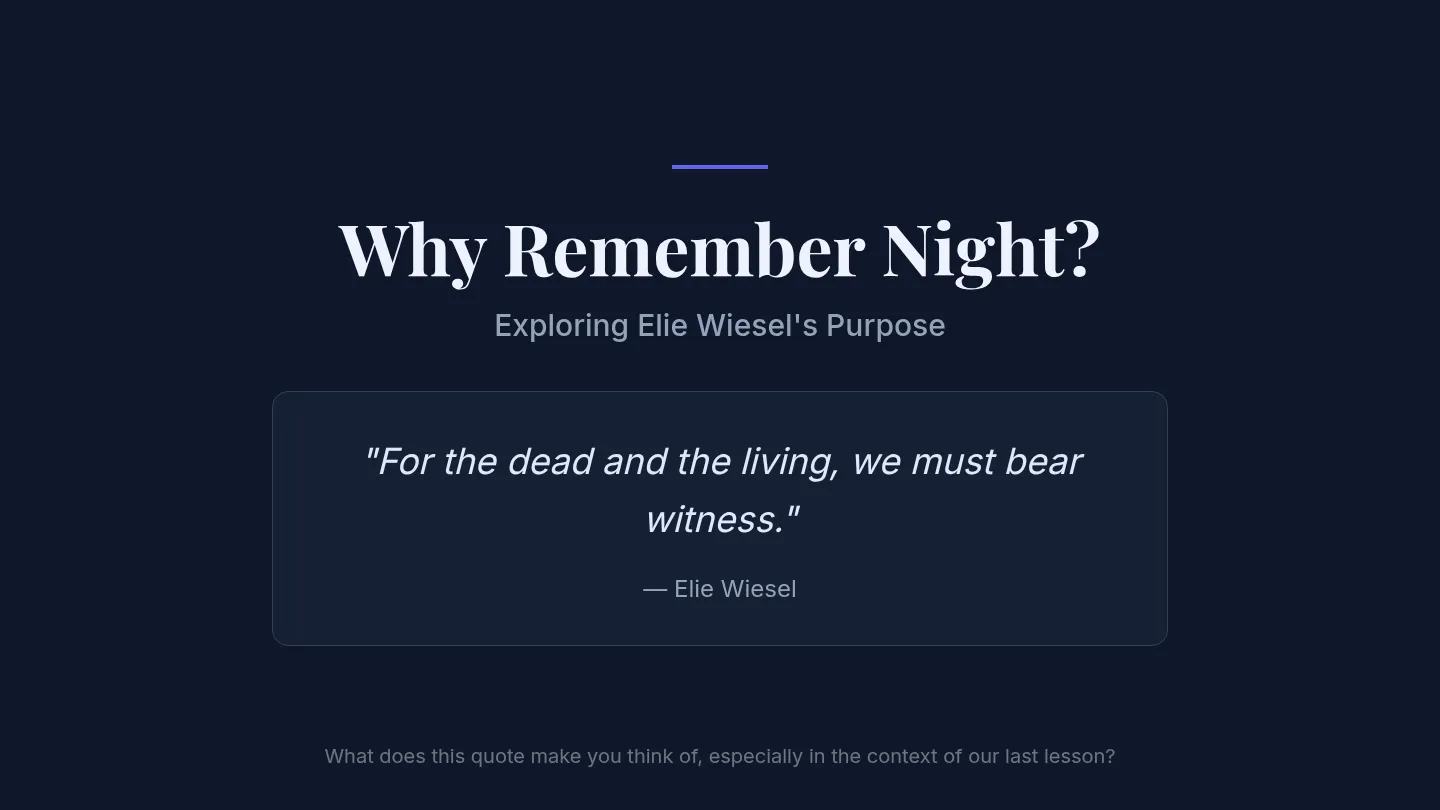 Bearing Witness Slides