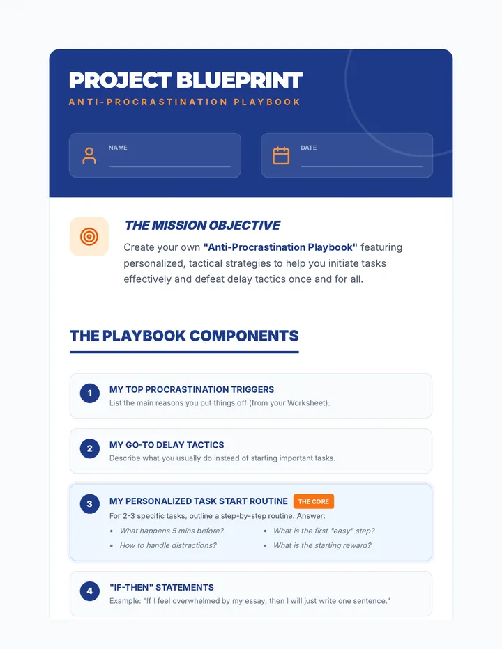 Task Start Routine Project Guide