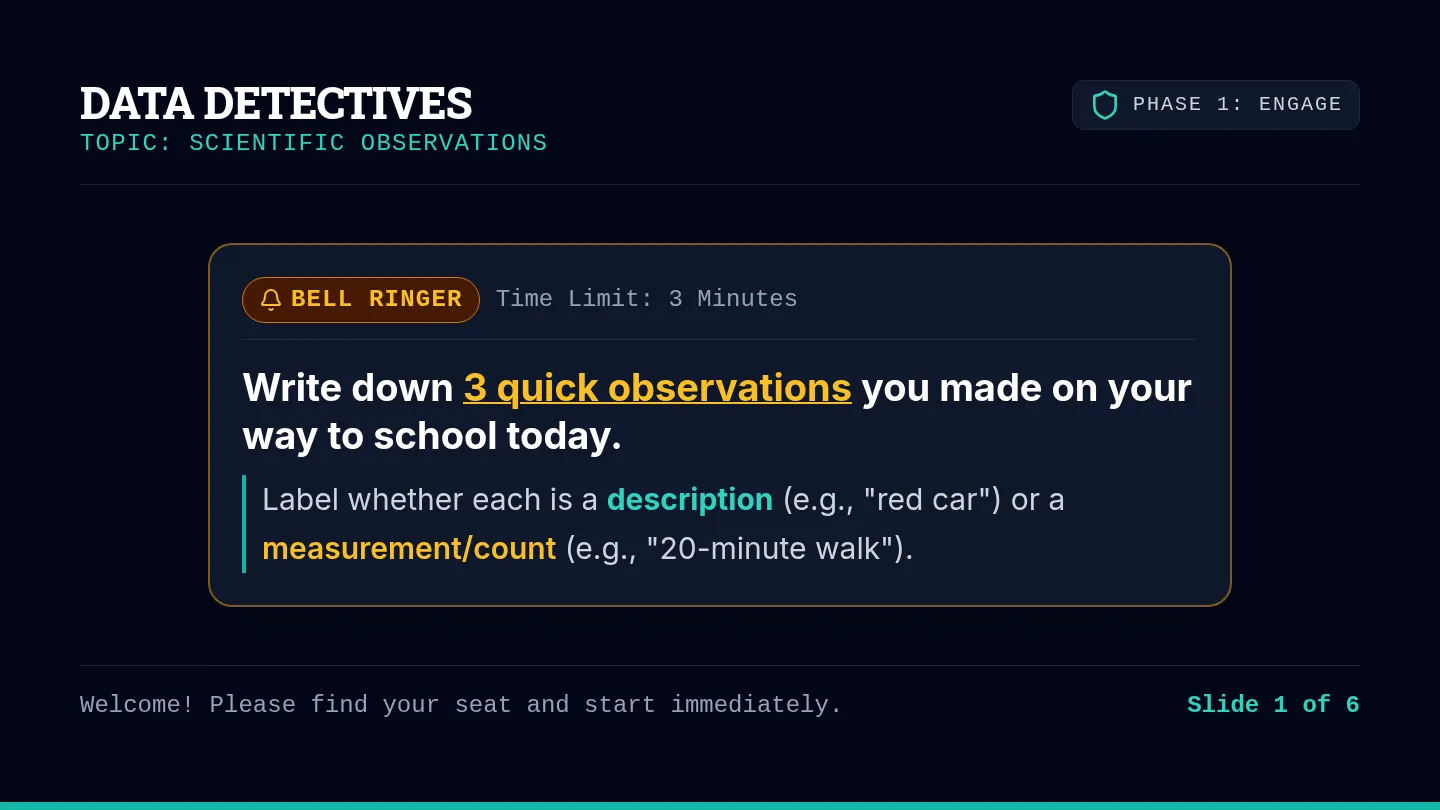 Data Detectives Slides