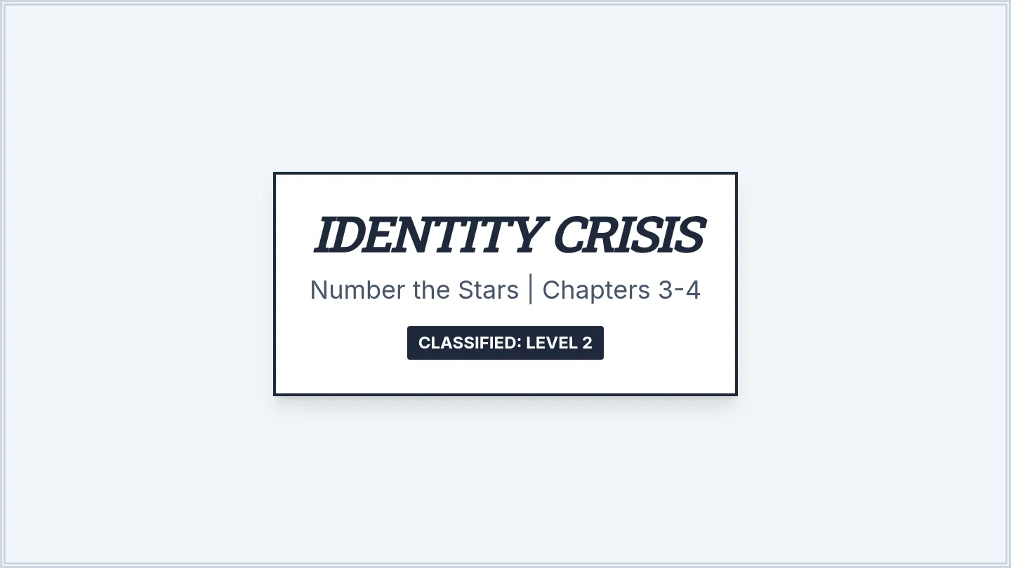 Identity Crisis Slides