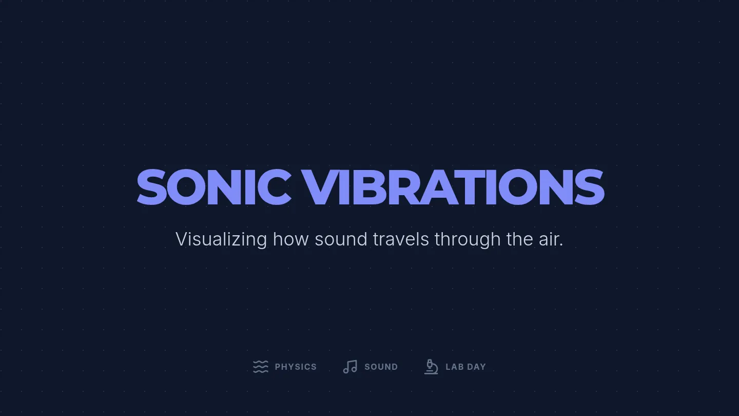 Sonic Vibrations Slides