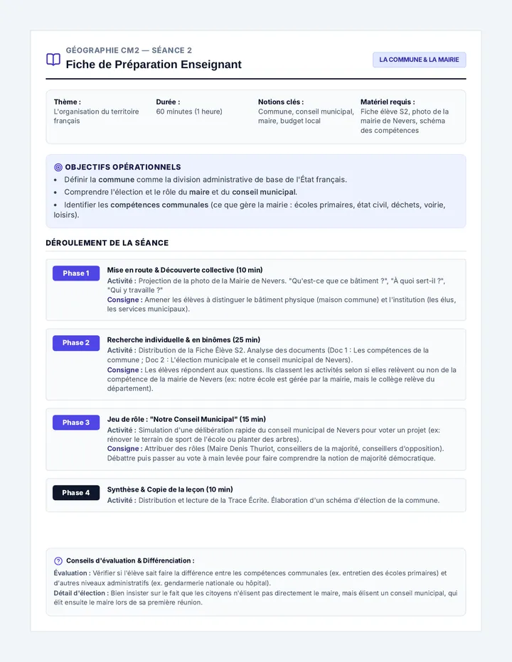 Nevers Seance 2 Fiche Prep