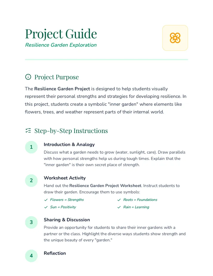 Resilience Garden Project Guide
