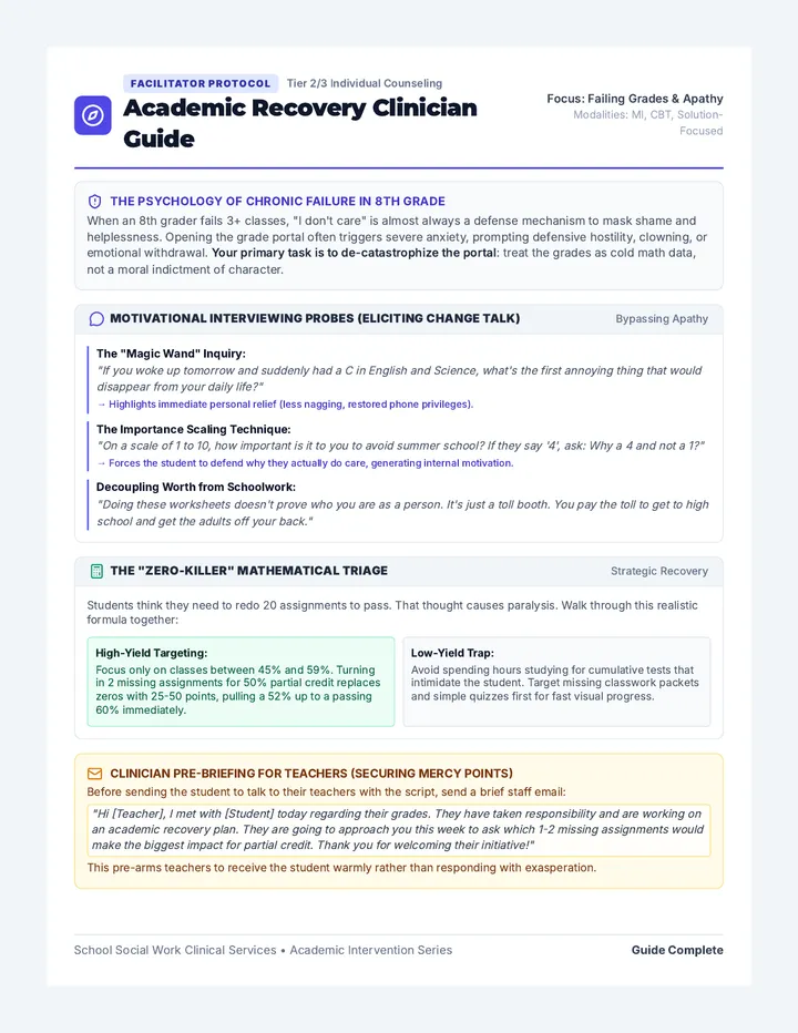 Academic Recovery Clinician Guide