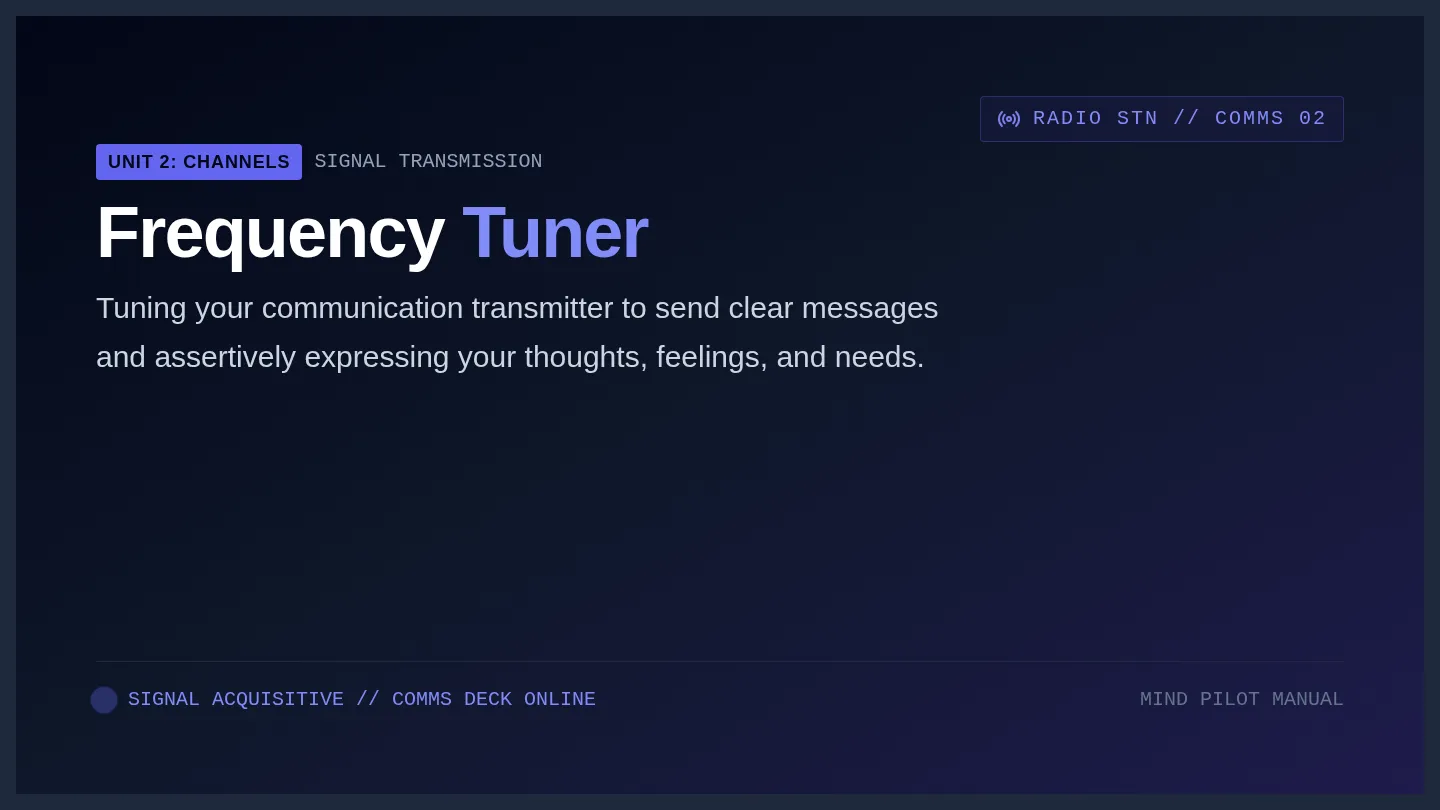 Frequency Tuner Slides