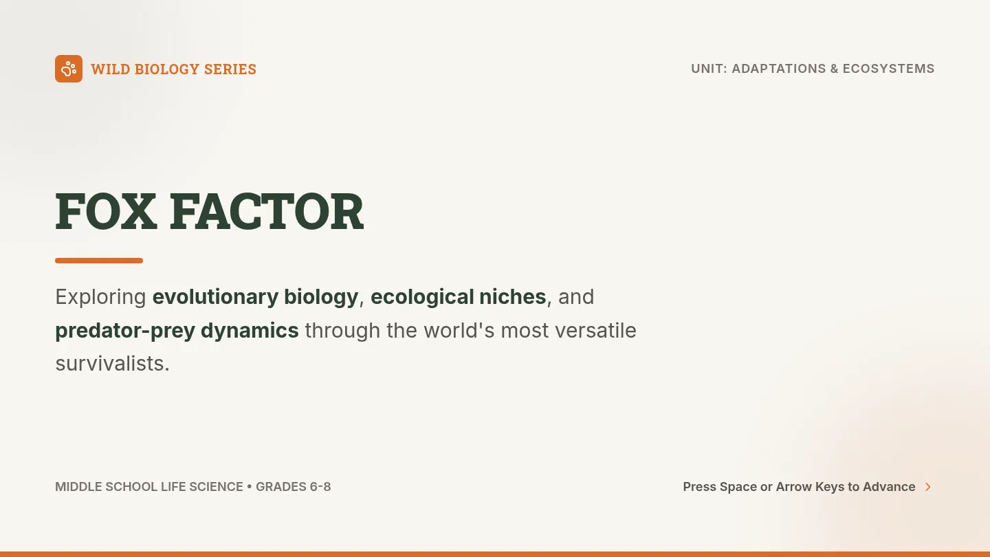 Fox Factor Slides