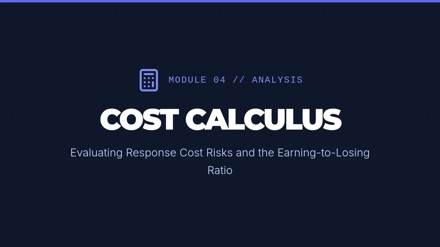 Cost Calculus Slides