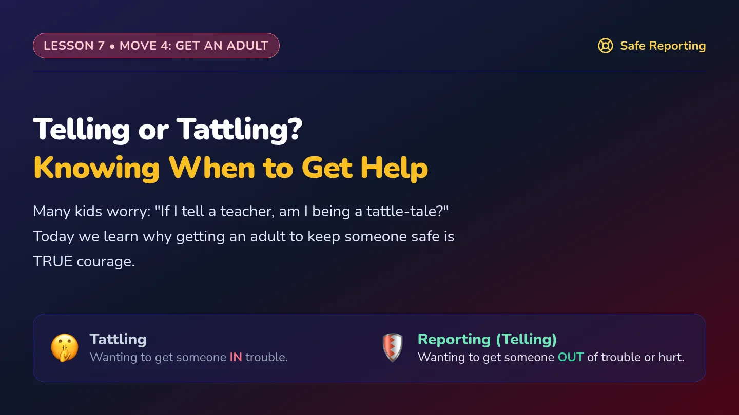 Tell or Tattle Slides