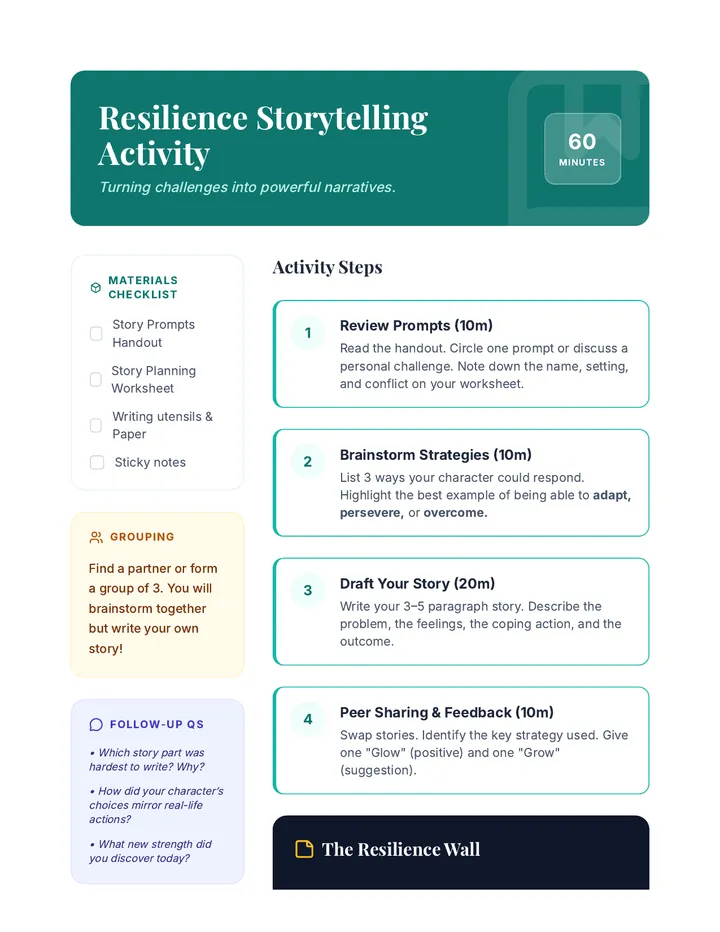 Resilience Storytelling Activity Guide