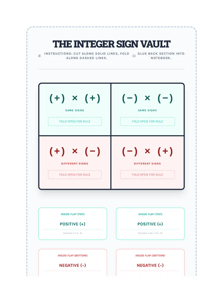 Sign Vault Foldable