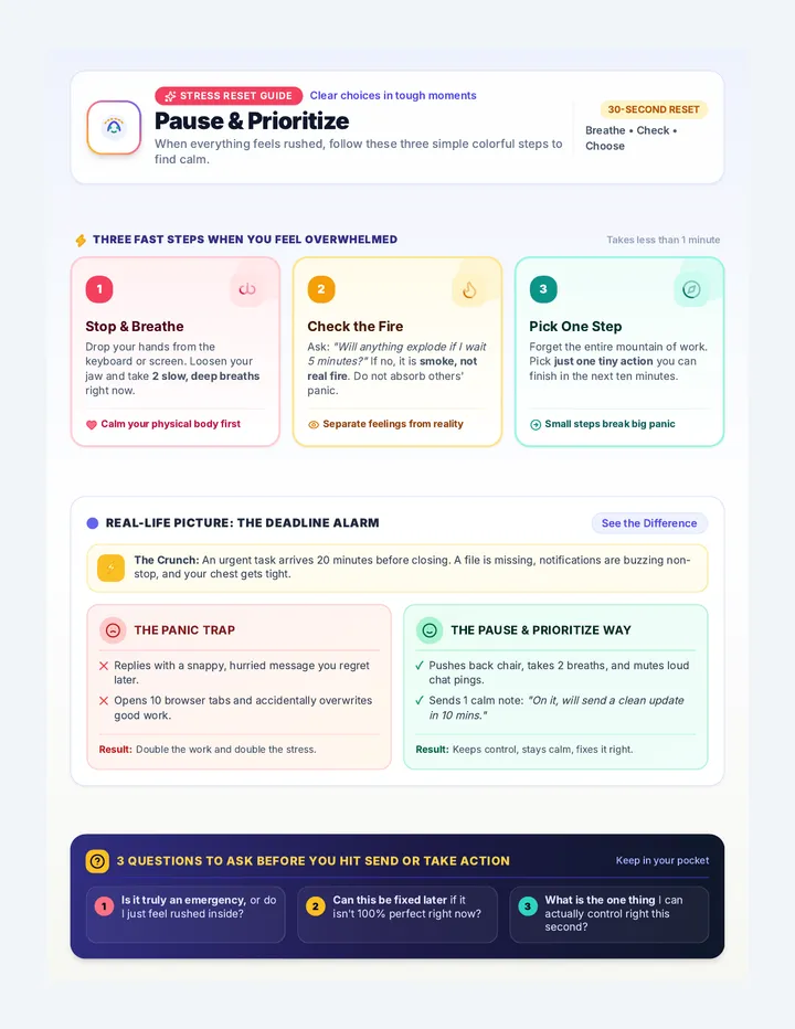 Pause Prioritize Reference Guide