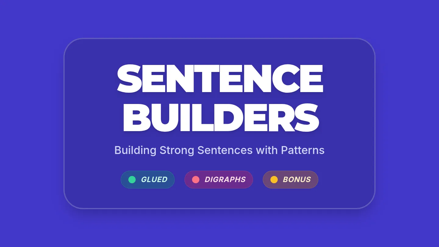 Sentence Builders Slides