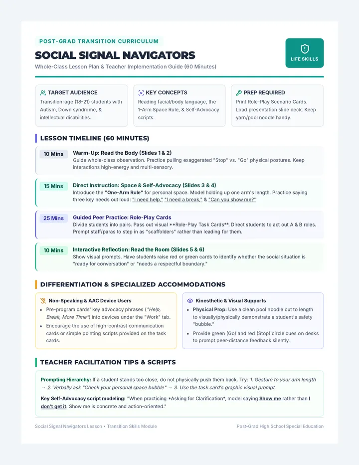 Navigator Guide Teacher Resource