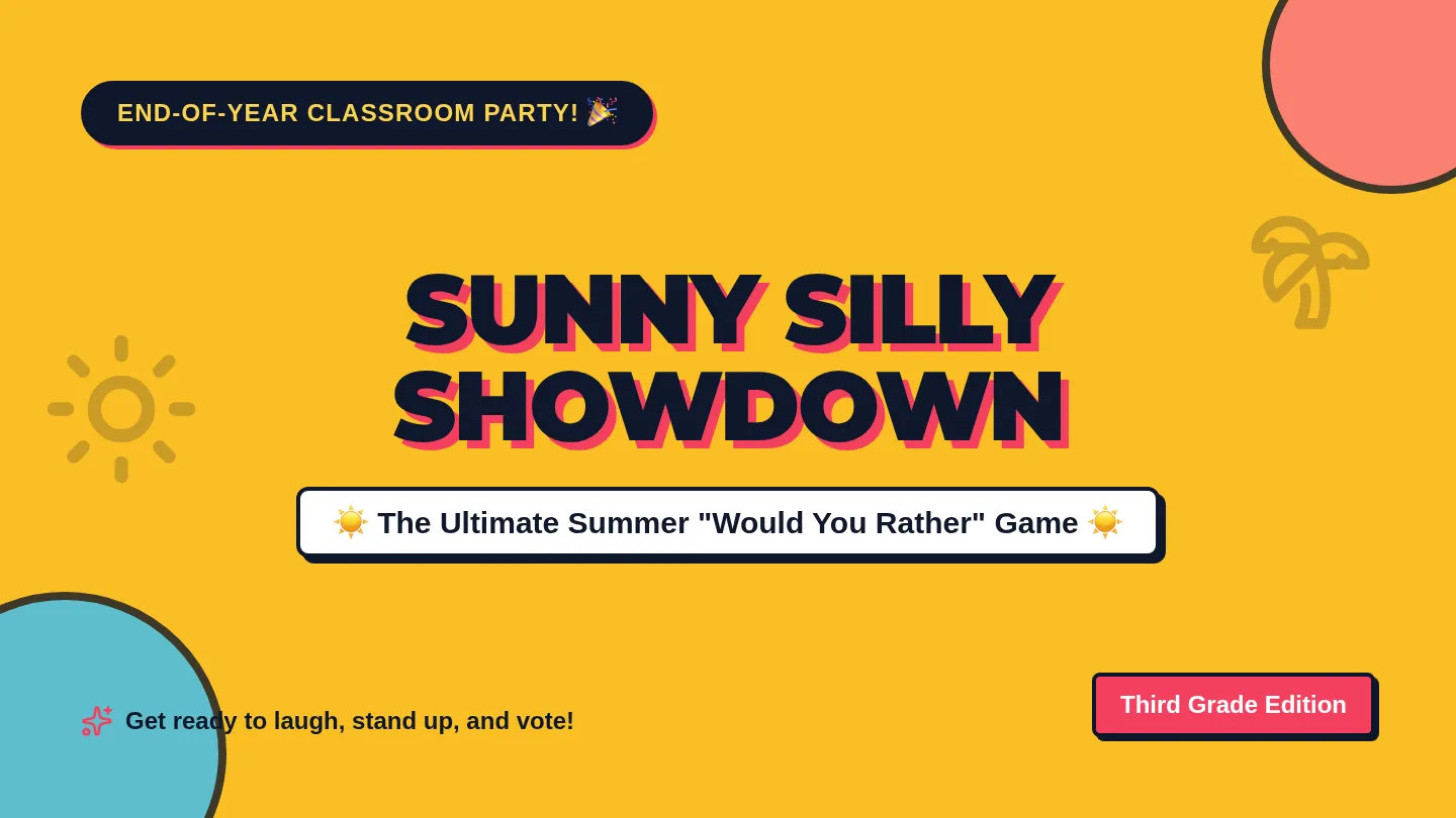 Silly Showdown Slides